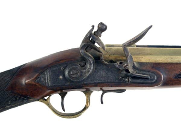 A Flintlock Blunderbuss by Cox & Weatherhead