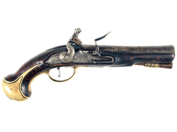 An Early Flintlock Blunderbuss Pistol