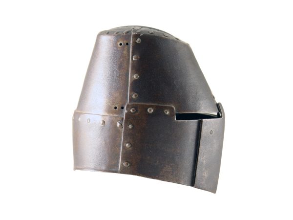A Miniature Helm, 19th Century.