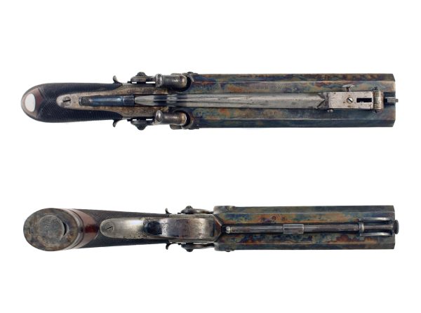 A Superb Double Barrelled Pistol - Image 2