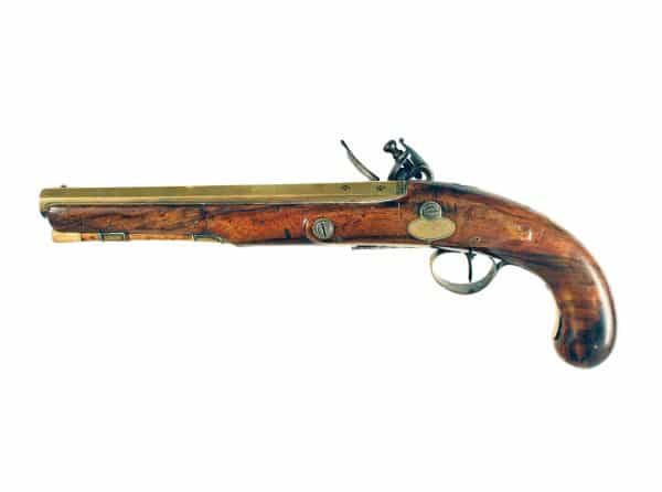 A Sleepy Pair of Flintlock Officers Pistols - Image 3