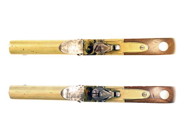 A Pair of Flintlock Bayonet Pistols - Image 3
