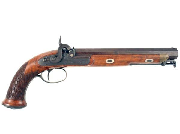 A Superb Percussion Pistol by Westley Richards