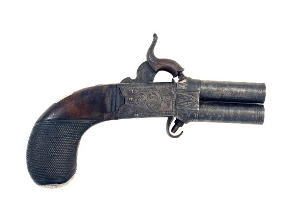An Irish Turnover Pistol by Pattison of Dublin