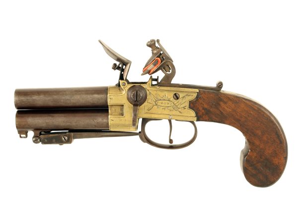 A Tap-Action Pistol with Under-slung Bayonet. - Image 2