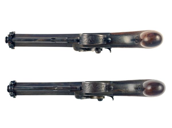 A Cased Pair of Percussion Pocket Pistols - Image 4