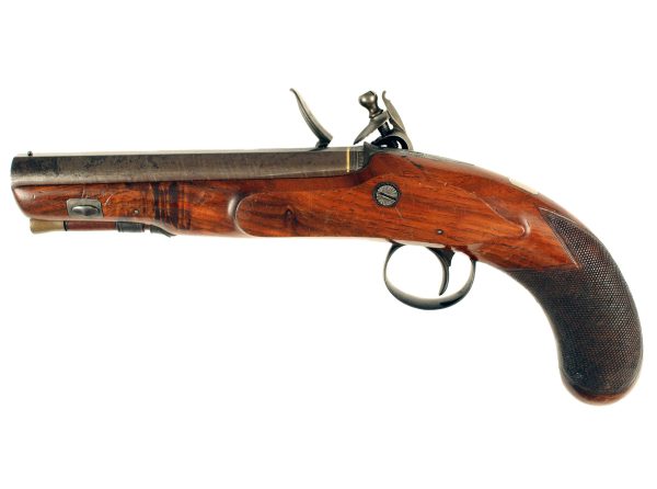 A Pair Of Flintlock Overcoat Pistols - Image 3