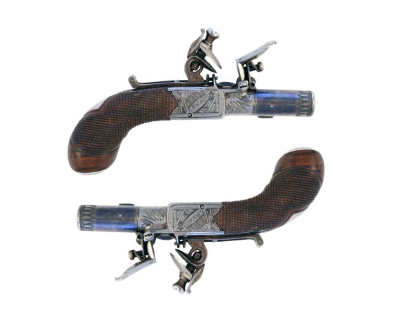 A Pair Of Miniature Pistols