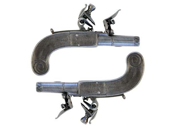 A Pair of Miniature Pistols
