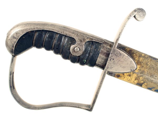 A 1796 Blue & Gilt Sword