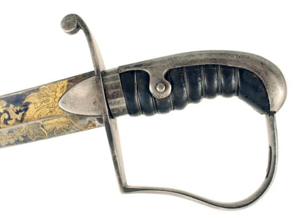 A 1796 Blue & Gilt Sword - Image 2