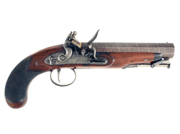 A Flintlock Officers Pistol