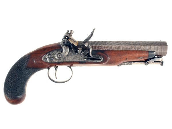 A Flintlock Officers Pistol