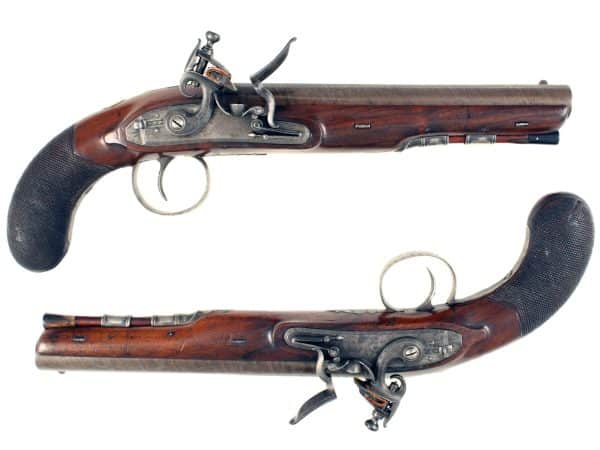 A Pair of Officers Pistols