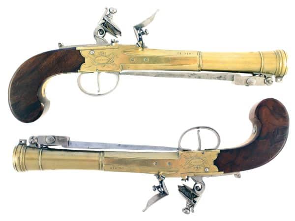 A Superb Pair Of Blunderbuss Pistols