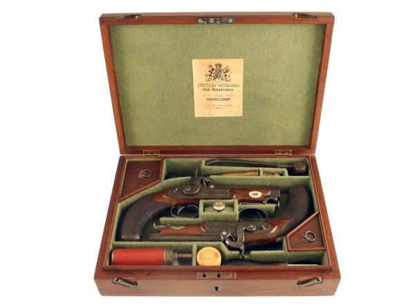 A Cased Pair of Belt Pistols