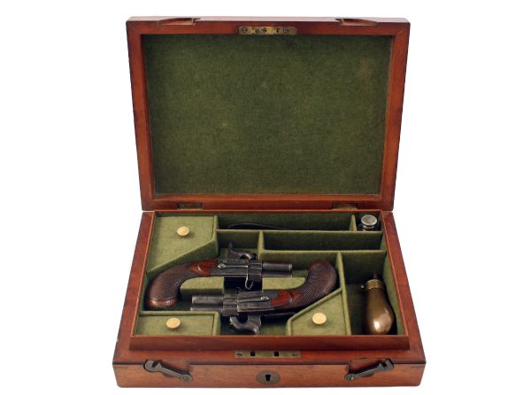 A Cased Pair of Pistols
