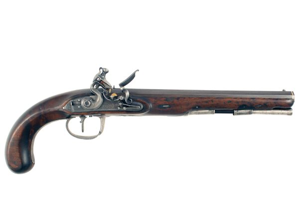 A Flintlock Duelling Pistol