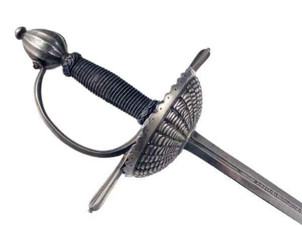 A Dish-Hilted Rapier