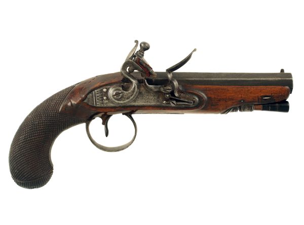 A Flintlock Overcoat Pistol