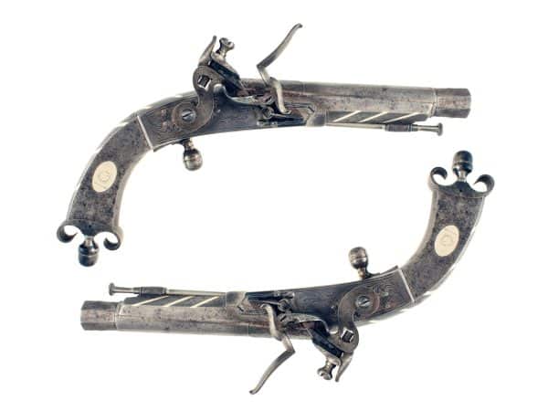 A Pair of Scottish Pistols