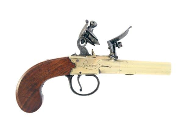 A Flintlock Pocket Pistol