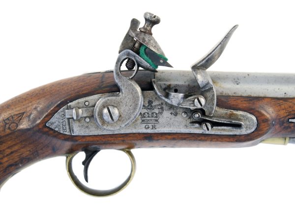 A Flintlock Coast Guards Pistol - Image 3