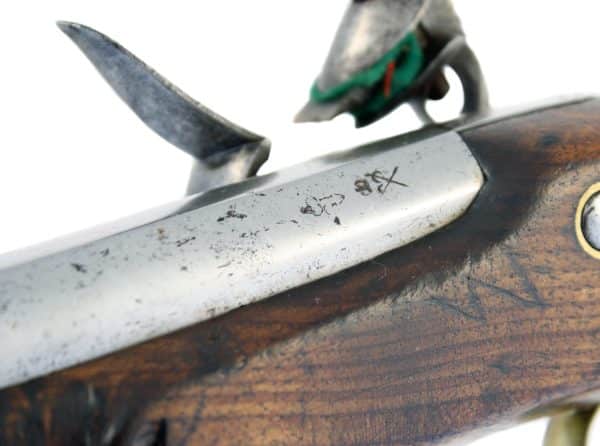 A Flintlock Coast Guards Pistol - Image 4