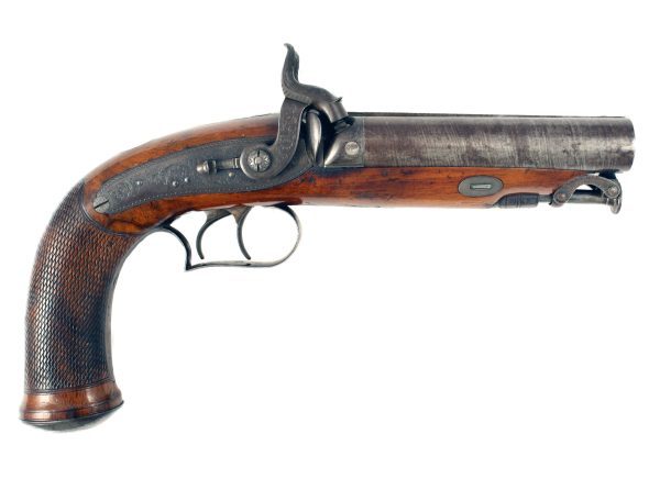 A Pair of D.Egg Howdah Pistols - Image 2