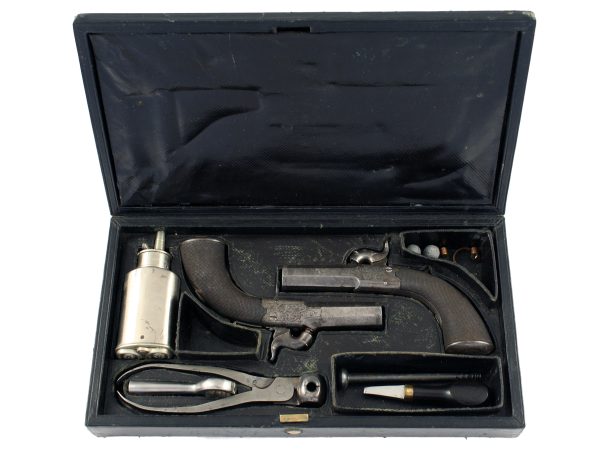A Pair of Percussion Pistols