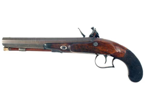 A Flintlock Duelling or Officers Pistol - Image 2