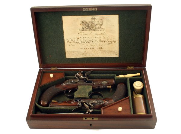 A Cased Pair of Carriage Pistols