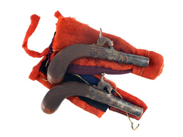 A Mint Pair of Pocket Pistols