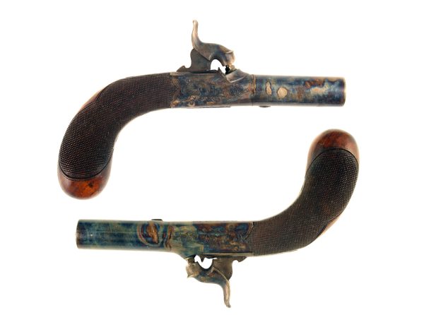A Mint Pair of Pocket Pistols - Image 2