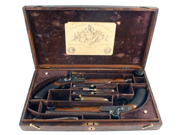A Cased Pair of Pistols