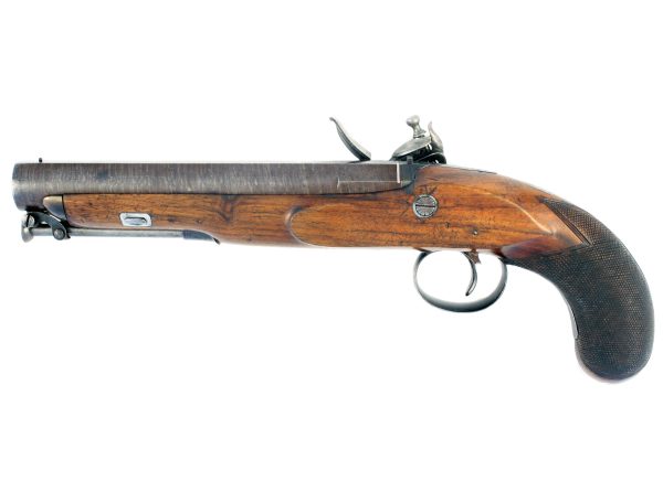A Flintlock Officers Pistol - Image 2