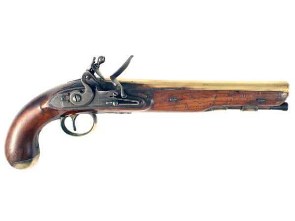 A Scarce Mail Coach Pistol