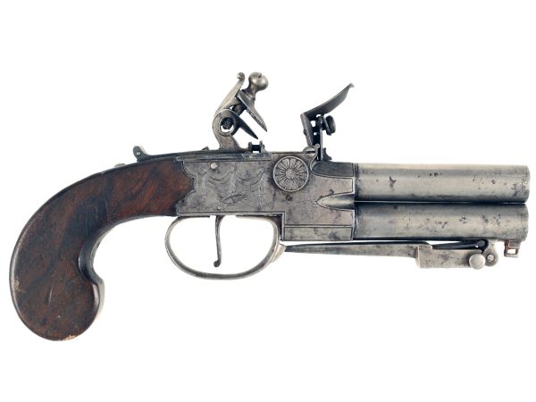 A Tap-Action Pistol With Bayonet
