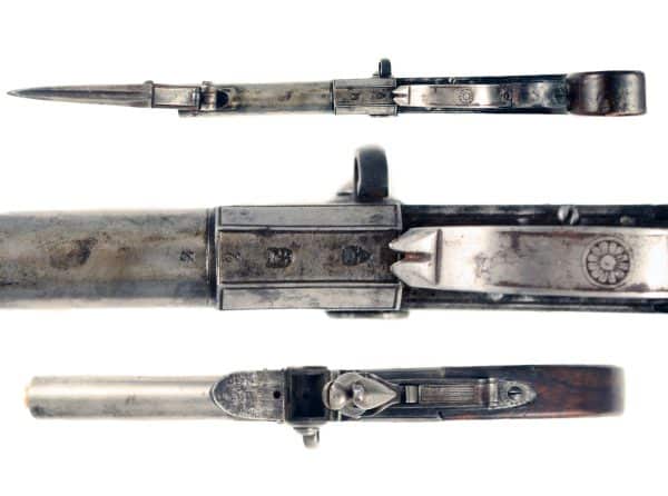 A Tap-Action Pistol With Bayonet - Image 4