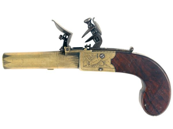 A Large Box-Lock Pistol - Image 2