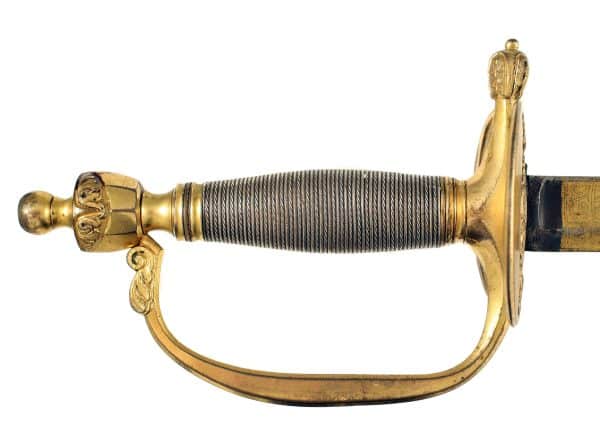 A 1796 Blue & Gilt Sword
