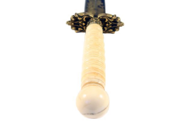 A Fine Blue & Gilt Naval Dirk - Image 4