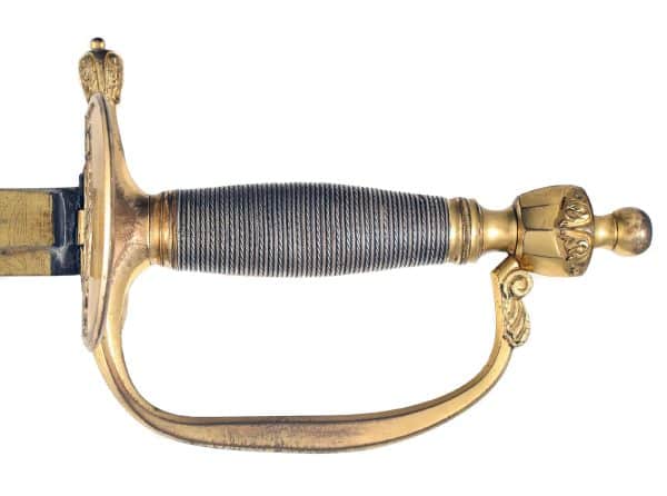 A 1796 Blue & Gilt Sword - Image 2