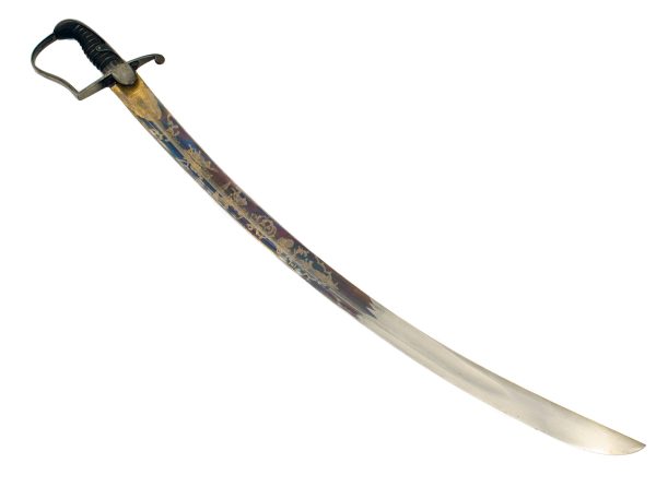 A Blue & Gilt 1796 Sword - Image 4