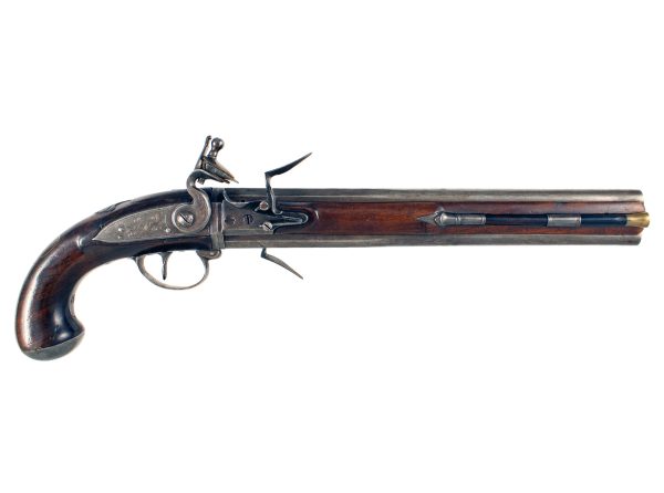An Incredibly Rare Pair of Flintlock Wender Pistols - Image 3