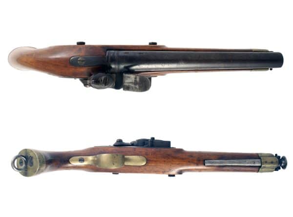 A Crisp E.I.C. Flintlock Cavalry Pistol - Image 4