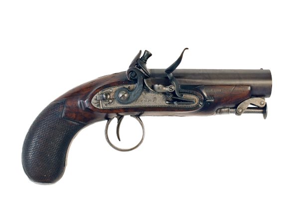 A Superb Pair of Flintlock Man Stoppers by Rigby - Image 3