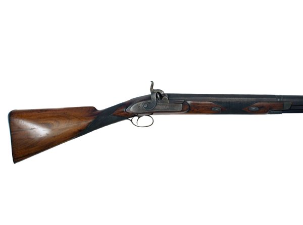 A Double Barrel Percussion Cape Rifle by John Hayton - Image 3