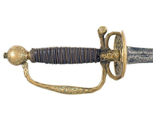 A Brass Hilted Smallsword
