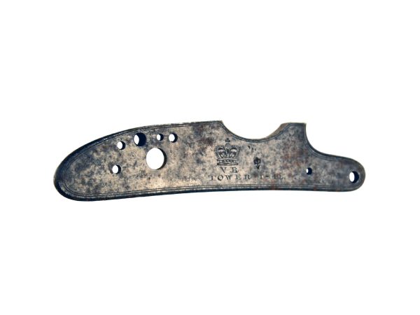 A Lock Plate for a British Military Pistol.